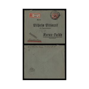 ALEMANIA REICH/SOBRE - HISTORIA POSTAL, 1926 - SOBRE CIRCULADO - CON Mi. 391, Sc. C31
