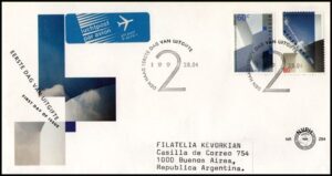 HOLANDA/SOBRE, 1992 - ARQUITECTURA - YV 1403/04 - 2 VALORES - SOBRE PRIMER DIA DE EMISION