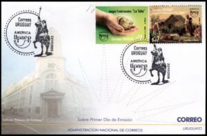 URUGUAY/SOBRE, 2009 - AMERICA U.P.A.E.P. - YV 2574/75 - 2 VALORES - SOBRE PRIMER DIA DE EMISION