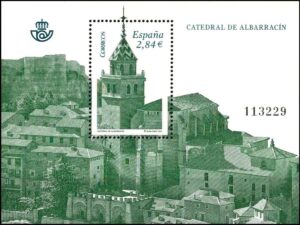 ESPAÑA/SELLOS, 2011 - CATEDRAL DE ALBARRACIN - YV BF 201 - BLOQUE - NUEVO