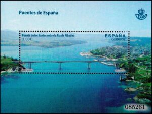 ESPAÑA/SELLOS, 2013 - PUENTES DE ESPAÑA - YV F 4990 - BLOQUE - NUEVO