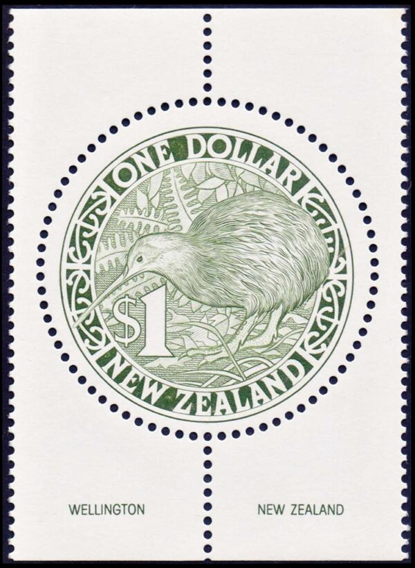 NEW ZEALAND - STAMPS - YEAR 1988 - FAUNA - BIRDS  - YV 1010 - 1 VALUE - MNH