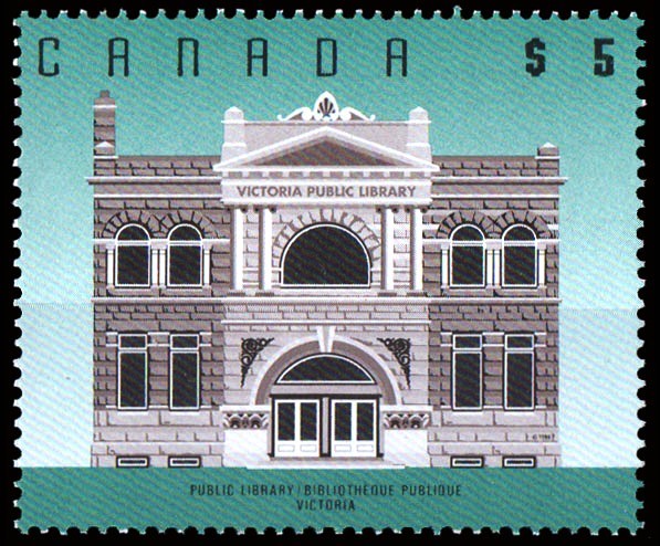 CANADA/SELLOS - 1996 - ARQUITECTURA CANADIENSE - SELLO ORDINARIO - YV 1458 - 1 VALOR - NUEVO