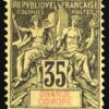 GRAN COMORA/SELLOS, 1900-1907 -COLONIAS FRANCESAS - YV 17 -1 VALOR - NUEVO - BISAGRA