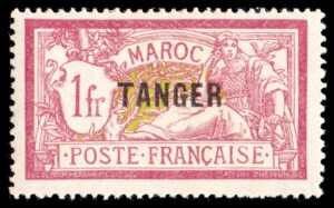 TANGER (MARRUECOS) SELLOS, 1918-1924 - COLONIAS FRANCESAS - YV 95 - 1 VALOR - NUEVO - BISAGRA