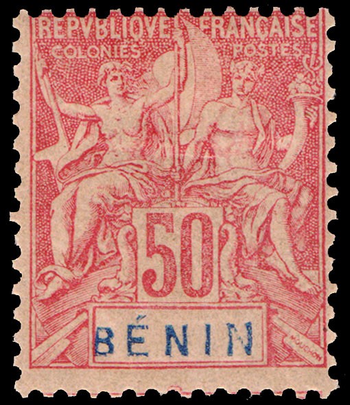 BENIN/SELLOS, 1894 - COLONIAS FRANCESAS - YV 43 - 1 VALOR - NUEVO - BISAGRA
