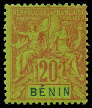 BENIN/SELLOS, 1894 - COLONIAS FRANCESAS - YV 39 - 1 VALOR - NUEVO - BISAGRA