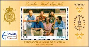 ESPAÑA/SELLOS, 1996 - LA FAMILIA REAL ESPAÑOLA - YV BF 71 - BLOQUE - NUEVO