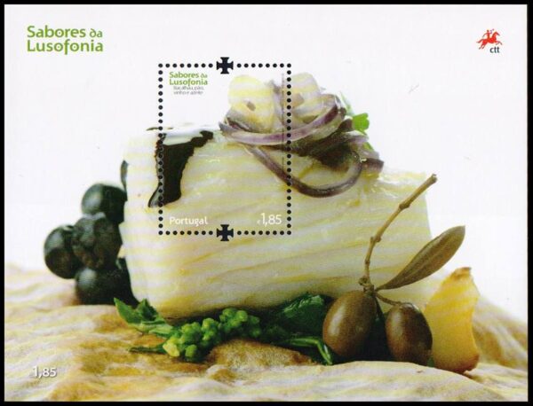 PORTUGAL/SELLOS, 2009 - GASTRONOMIA - YV BF 2289 - BLOQUE - NUEVO