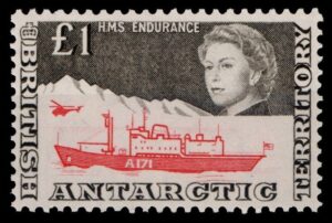 ANTARTIDA BRITANICA (B.A.T.) SELLOS, 1969 - ELIZABETH II - SELLOS ORDINARIO - YV 20 - 1 VALOR NUEVO