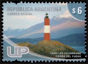 ARGENTINA/SELLOS, 2010 - FAROS - SELLO ORDINARIO DE UNIDAD POSTAL - CAT GJ 3789 - 1 VALOR - NUEVO