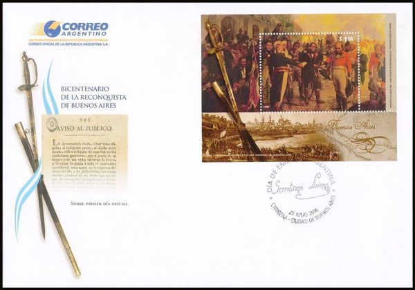 ARGENTINA/SOBRES, 2007 - HISTORIA -