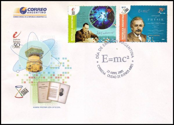 ARGENTINA/SOBRES, 2005 - CONMEMORACIONES - CAY GJ 3438/39 - 2 ALORES - SOBRE PRIMER DIA EMISION