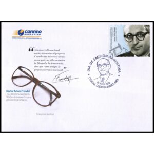 ARGENTINA/SOBRES, 2008 - PRESIDENTES ARGENTINOS - CAT GJ 3658 - 1 VALORES - SOBRE PRIMER DIA EMISION