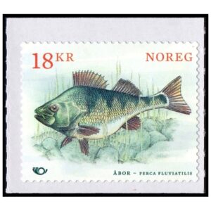 NORWAY/STAMPS, 2018 - FISHIES - YV 1905 - 1 VALUE - SELF-ADHESIVE STAMPS