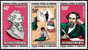 REPUBLICA FEDERAL DE CAMERUN/SELLOS, 1970 - LIETRATURA - CHARLES DICKENS -