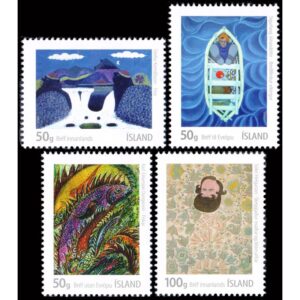 ISLAND/STAMPS, 2011 - PAINTINGS - YV 1218/21 - 4 VALUES - MNH