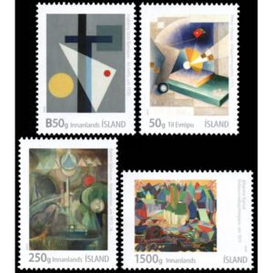 ISLAND/STAMPS, 2015 -PAINTINGS - YV 1403/06 - 4 VALUES - MNH