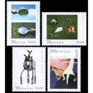 ISLAND/STAMPS, 2018 - PAINTINGS - YV 1495/98 -  4 VALUES - MNH