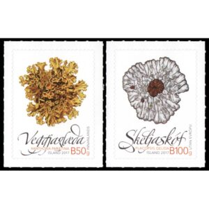 ISLAND/STAMPS, 2017 - FLORA - WILD ICELANDIC VEGETATION - YV 1460/61 - 2 VALUES - SELF-ADHESIVE STAMPS