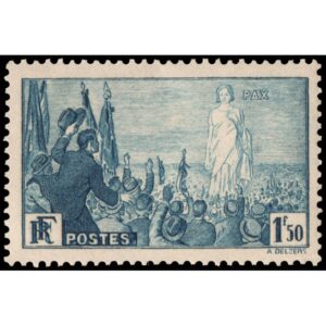 FRANCIA/SELLOS, 1963 - MANIFESTACION UNIVERSAL POR LA PAZ - YV 328 - 1 VALOR - NUEVO - MINT