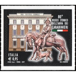 ITALIA/SELLOS, 2017 - PATRIMONIO ARTISTICO Y CULTURAL - YV 3747 - 1 VALOR - AUTOADHESIVO