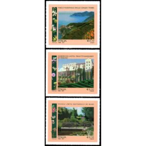 ITALIA/SELLOS, 2013 - YV 3358/3360 - 3 VALORES - AUTOADHESIVOS - NUEVO