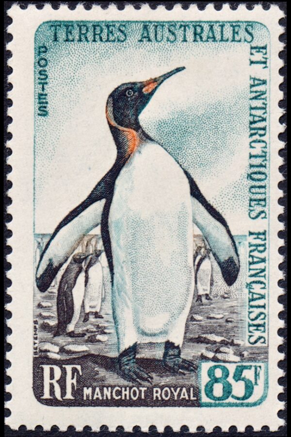FRENCH ANTARCTIC ( T.A.A.F.) STAMPS, 1959 - PIGINS - ANTARCTIC FAUNA - YV A 7 - 14 VALUE - MNH