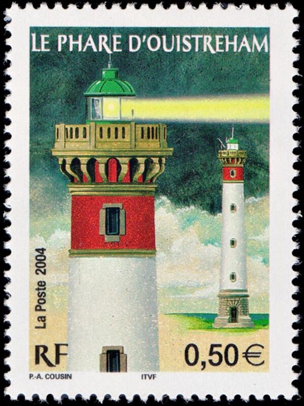 FRANCIA/SELLOS, 2004 - FAROS - YV 3715 - 1 VALOR - NUEVO