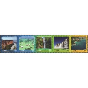 BRASIL/SELLOS, 2017 - AMERICA UPAEP - TURISMO - VISTAS Y PAISAJES - YV
