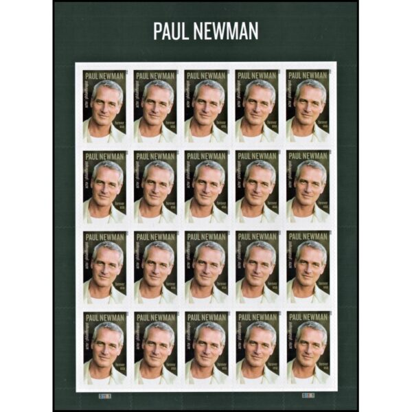 USA/STAMPS, 2015 - CINE - PAUL NEWMAN - YV 4833 - FULL SHEET - SELF ADHESIVE STAMPS