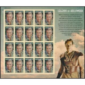ESTADOS UNIDOS/SELLOS, 2014 - CINE - YV 4705 - HOJITA DE 20 VALORES - AUTOADHESIVO - NUEVO