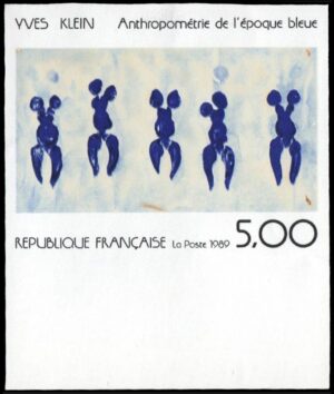FRANCIA/SELLOS, 1989 - SERIE ARTISTICA - YV 2561a - 1 VALOR - SIN DENTAR - NUEVO