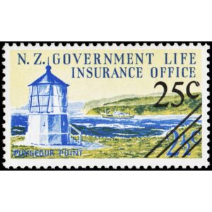 NUEVA ZELANDIA/SELLOS, 1978 - FAROS - BARCOS - YV T S 138 - 1 VALOR -NUEVO