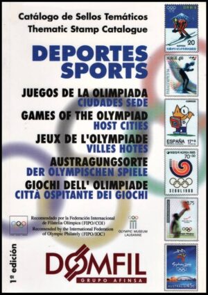 CATALOGO DOMFIL - DEPORTES OLIMPICOS - AÑO 1996 - NUEVO