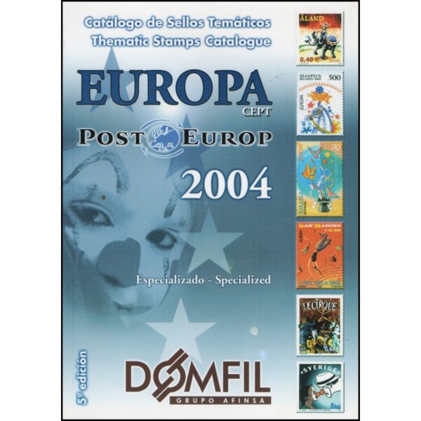 CATALOGO DOMFIL - EUROPA CEPT - AÑO 2004 - USADO - MUY BUEN ESTADO