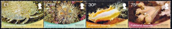 FALKLANDS/STAMP, 2013 - MARINE LIFE - YV 1151/54 - 4 VALUES - MNH