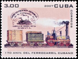 CUBA/SELLOS, 20007 - TRENES - YV 4527 - 1 VALOR - NUEVO