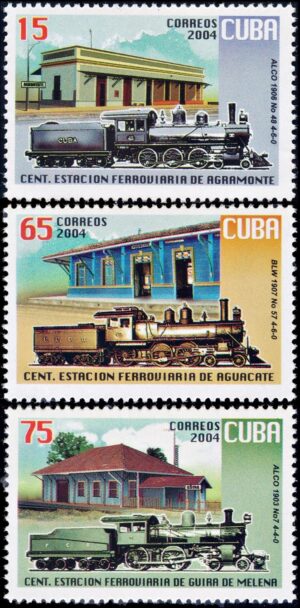 CUBA/SELLOS, 2004 - TRENES