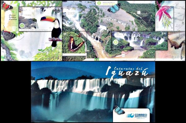 ARGENTINA/SELLOS, 2014 - CATARATAS DEL IGUAZU - CAT GJ HB 246 - BLOQUE - NUEVO