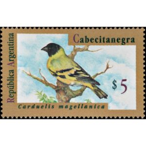 ARGENTINA/SELLOS, 1995 - AVES ARGENTINAS - CABEZITA NEGRA - SELLO ORDINARIO - CAT GJ 2730 - 1 VALOR - NUEVO