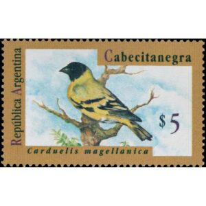 ARGENTINA/SELLOS, 1995 - AVES ARGENTINAS - CABEZITA NEGRA - SELLO ORDINARIO - CAT GJ 2730a - 1 VALOR - NUEVO