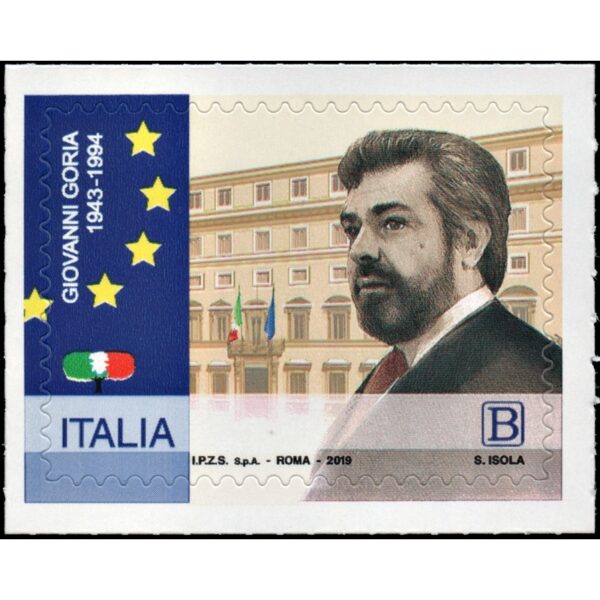 ITALY/STAMPS, 2019 - PERSONALITIES - GIOVANNI GORIA - YV 3918 - SELF ADHESIVE STAMPS