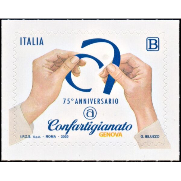 ITALY/STAMPS, 2019 - ANNIVERARIES - CHAMBER OF COMMERCE - YV 3991 - SELF ADHESIVE STAMPS