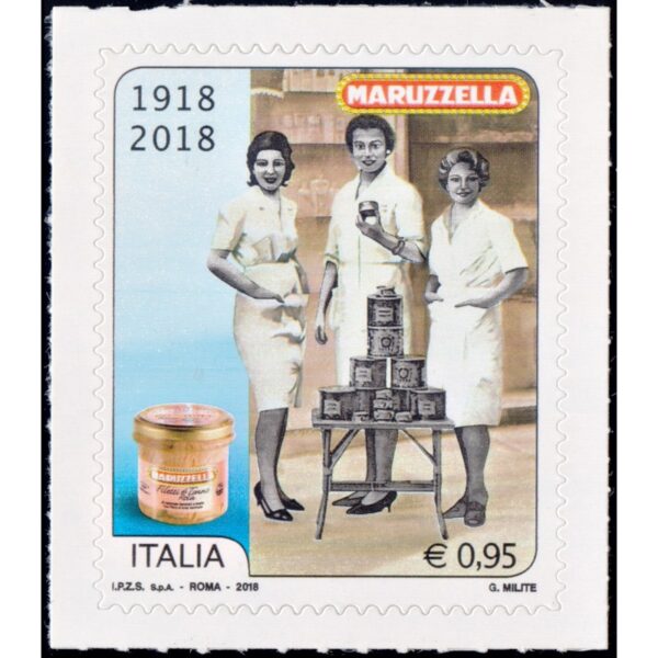 ITALY/STAMPS, 2018 - GASTRONOMY - MARUZZELLA - YV 3806 - SELF ADHESIVE STAMPS