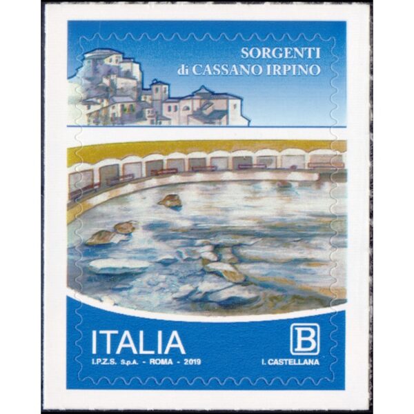 ITALIY/STAMPS, 2019 - NATURAL HERITAGE  - YV 3889 - SELF ADHESIVE STAMPS