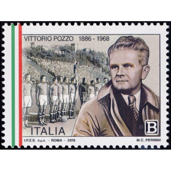 ITALY/STAMPS, 2018 - SPORTS - SOCCER - YV 3846 - MNH