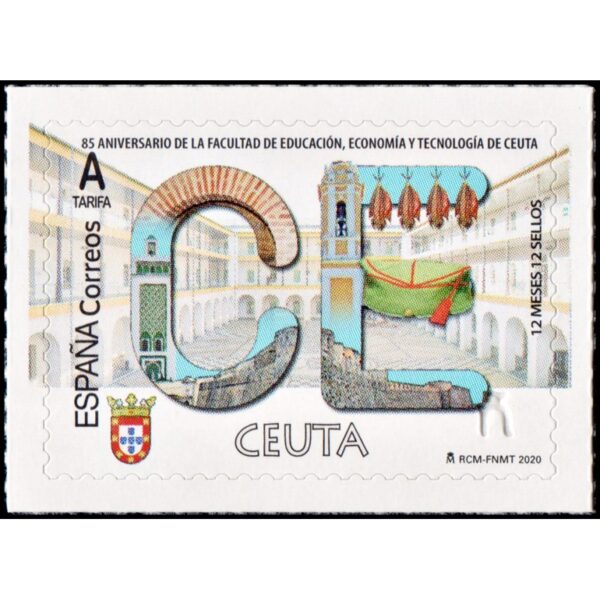 SPAIN/STAMPS 2019 - TOURISM - CEUTA - YV 5124 - SELF ADHESIVE STAMPS