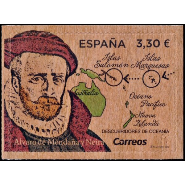 SPAIN/STAMPS, 2018 -NAVIGANTS AND EXPLORERS - MAPS - YV 4980 - SELF ADHESIVE STAMPS