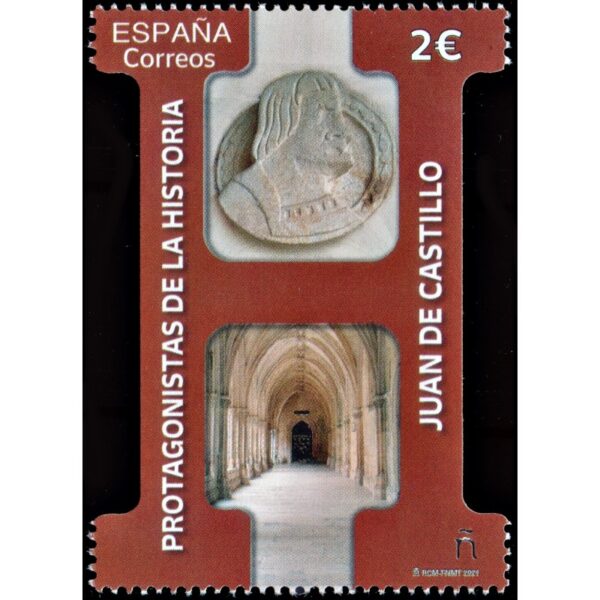 SPAIN/STAMPS, 2021 - PROTAGONISTS OF HISTORY - JUAN DE CASTILLO - MNH
